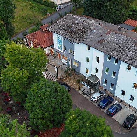 הופביבר Garni Hotel Biebertal Am Milseburgradweg מראה חיצוני תמונה