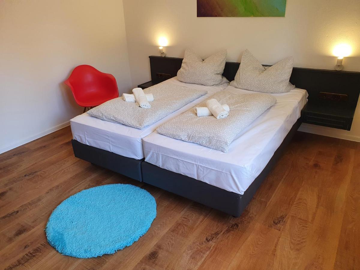 הופביבר Garni Hotel Biebertal Am Milseburgradweg מראה חיצוני תמונה