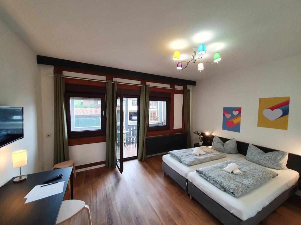 הופביבר Garni Hotel Biebertal Am Milseburgradweg מראה חיצוני תמונה