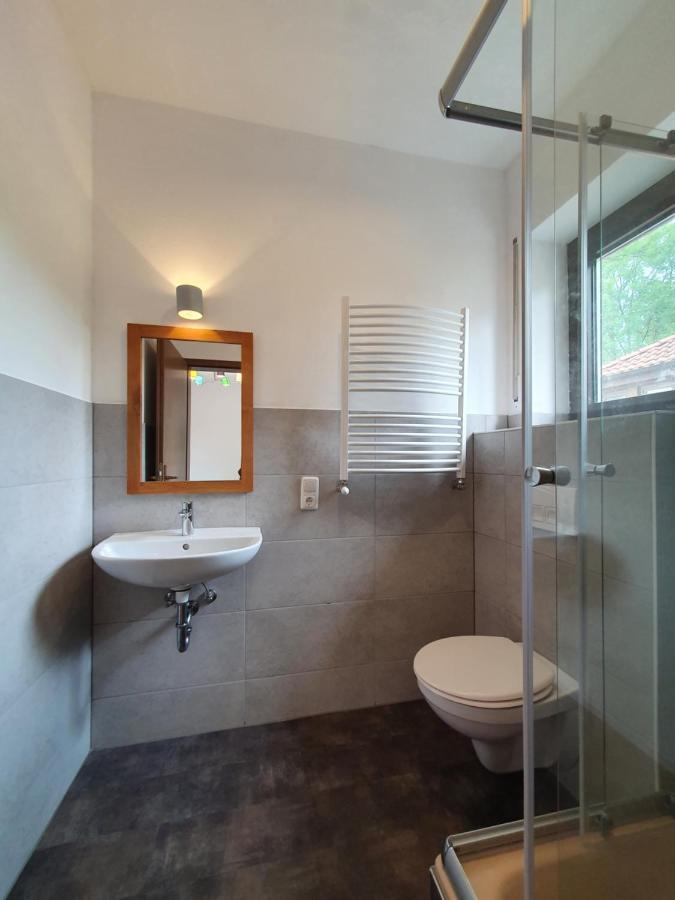 הופביבר Garni Hotel Biebertal Am Milseburgradweg מראה חיצוני תמונה