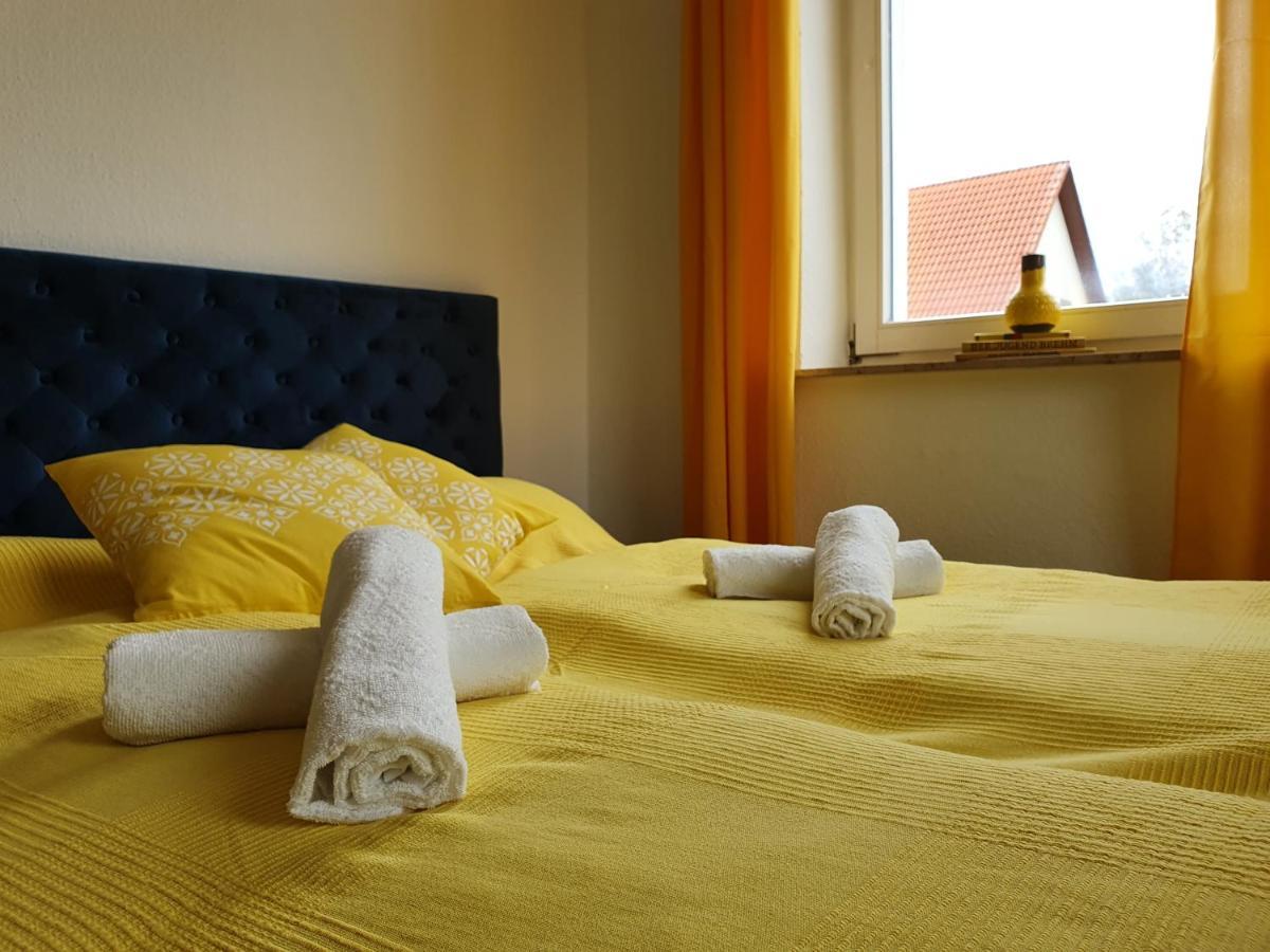 הופביבר Garni Hotel Biebertal Am Milseburgradweg מראה חיצוני תמונה