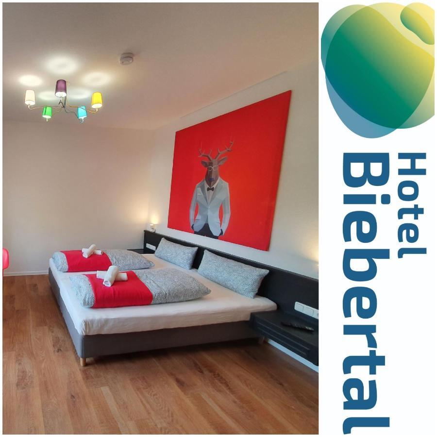 הופביבר Garni Hotel Biebertal Am Milseburgradweg מראה חיצוני תמונה